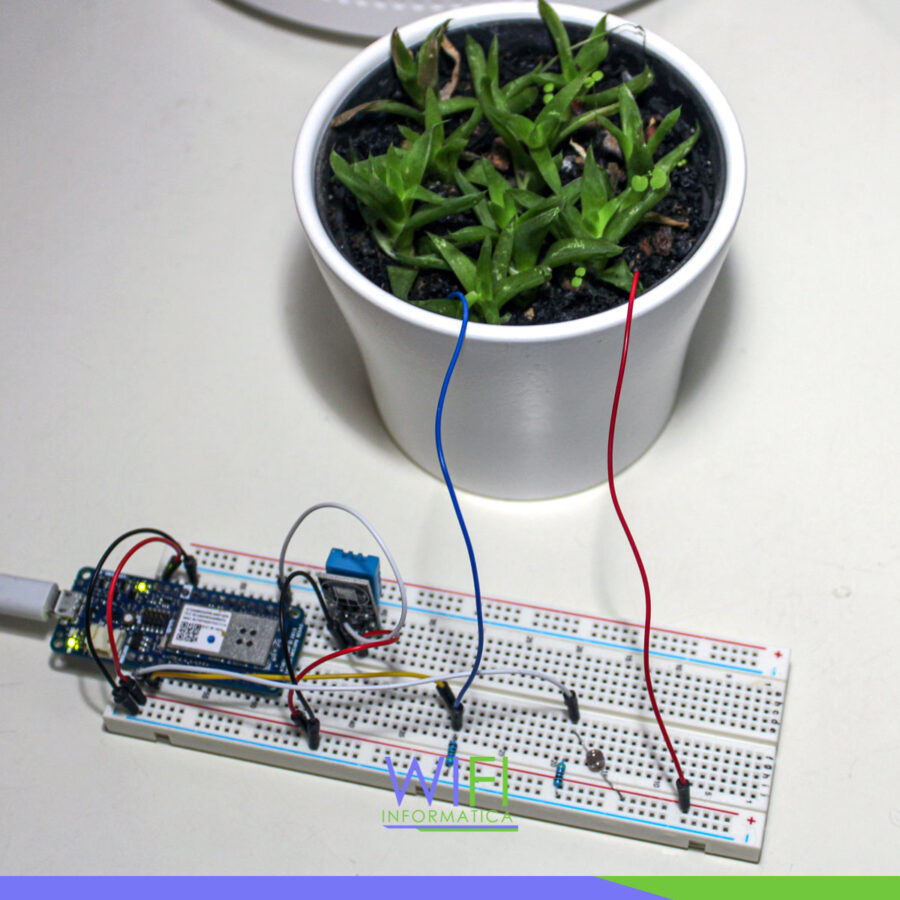 smart planter monitor arduino